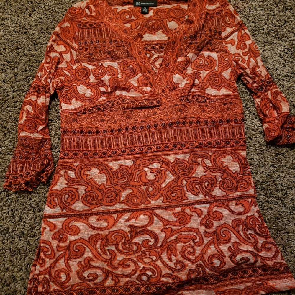 International Concepts empire waist tunic